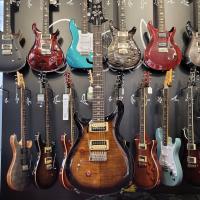 PRS SE Custom 24 LH Black Gold Burst